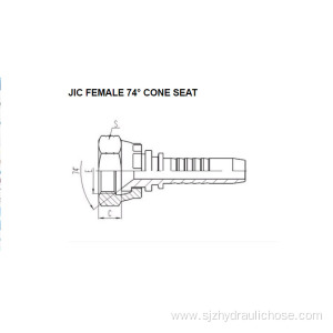 JIC Female 74° Cone Seat Seal 26711
